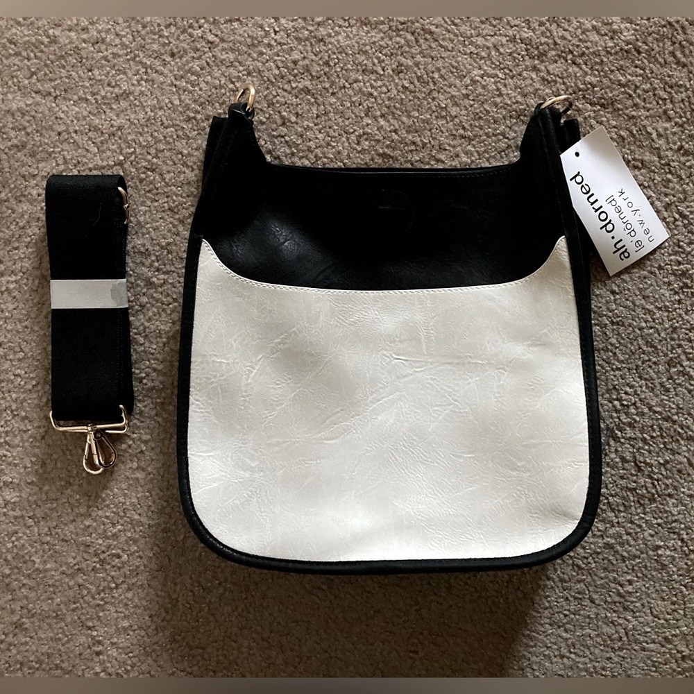 Adhorned crossbody bag